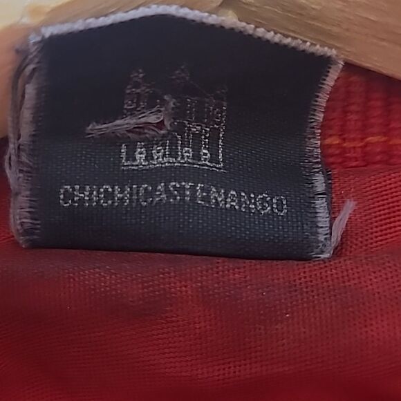 Guatamalan Woven Blanket Jacket Red Blue Green Purple One Size - Picture 10 of 10